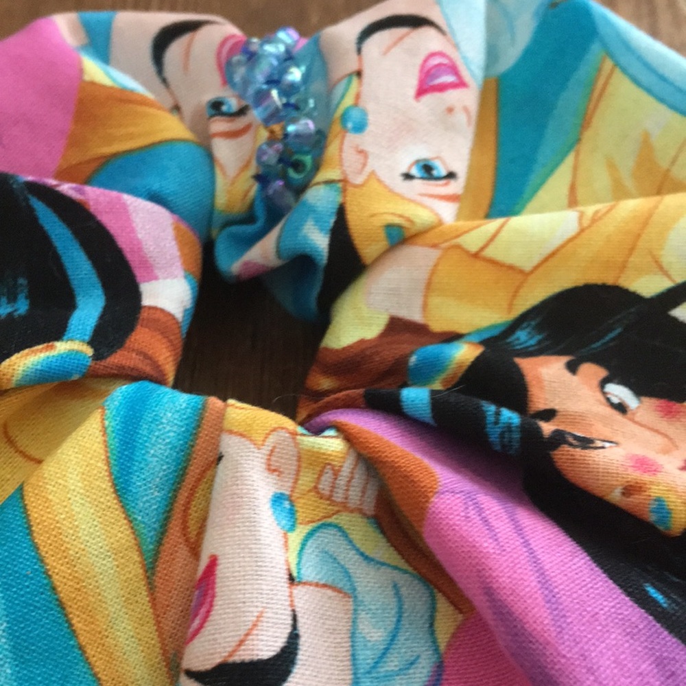 Girls "DISNEY PRINCESS" Scrunchy, Handmade Item - Picture 3 of 4